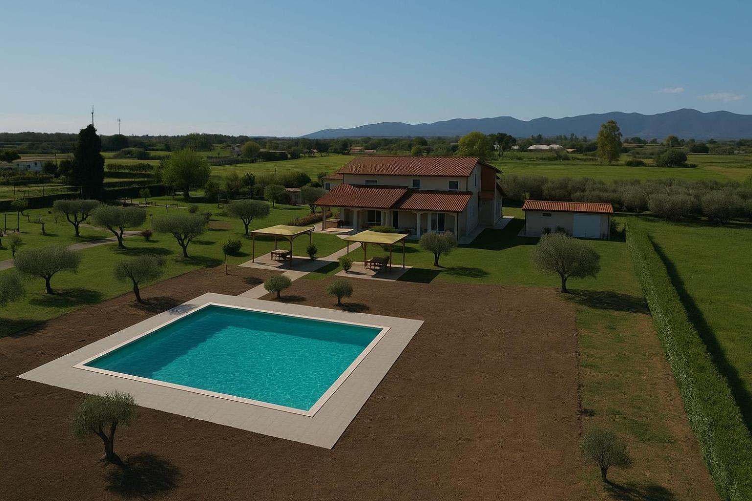 Residence La Pace - Pool & Relax マリーナ・ディ・グロッセート エクステリア 写真